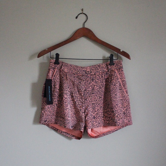 Cute Satin Leopard Print Shorts - Picture 1 of 6
